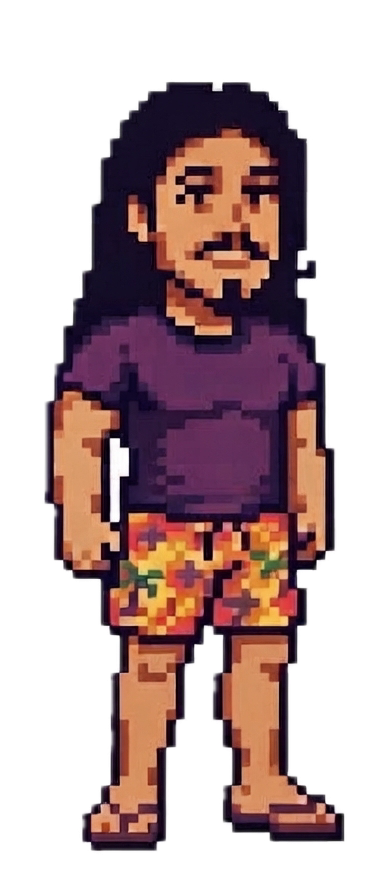 Joe, pixel art